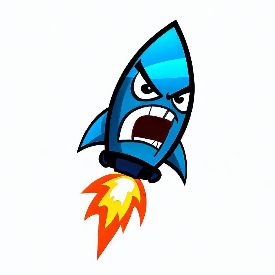 Blue Rocket Logo